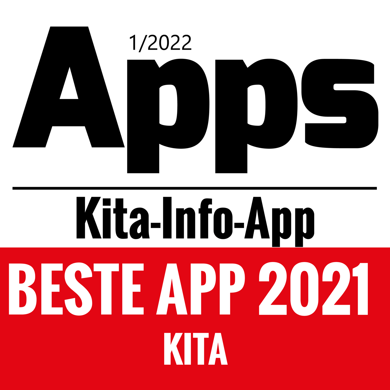 Wir wurden als „beste Kita-App“ ausgezeichnet